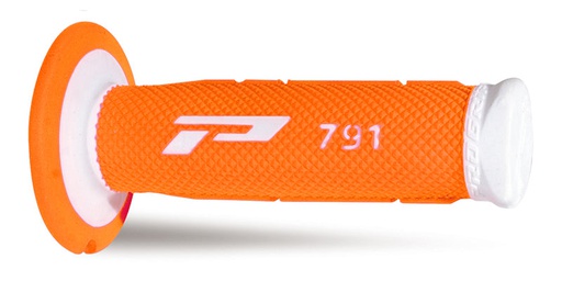 [PRO-791-242] Progrip MX Grip 791 White/Flo Orange