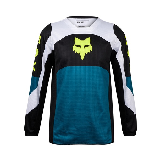 [FOX-31425-551] Fox 180 Nitro MX Jersey M Blue Youth