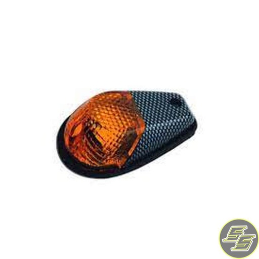 [EMG-61-81903] Emgo Indicator Fairing Mount Carbon/Amber