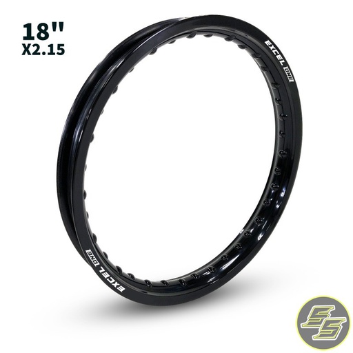 [EXC-FEKZ22] Excel Rim One Rear 18" x 2.15 Black