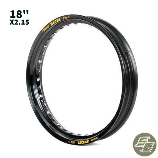 [EXC-FEK422] Excel Rim Takasago Rear 18" x 2.15 Black