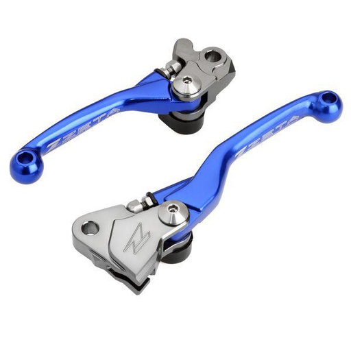 [ZET-ZE44-3122] Zeta Pivot Lever Set FP Yamaha YZ65 '18-22 YZ85 '15-22 Blue