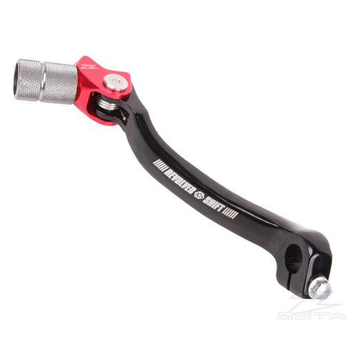 [ZET-ZE90-3122] Zeta Revolver Shift Lever Kawasaki KX450F '09-18 Red