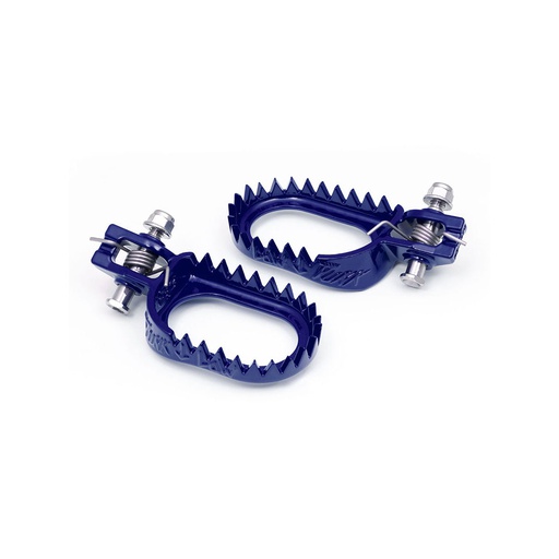 [S3-ESK-1470-U] S3 Punk Footpegs KTM|Husky|GASGAS '17-23 Low/Back Blue