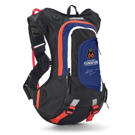 [USW-2084240] Uswe Raw 8 Hydration Backpack Carbon Black Kurt Caselli LTD