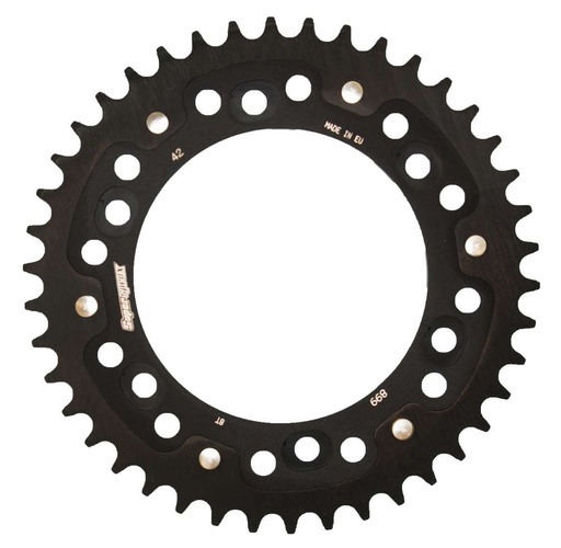 [SSX-RST-899:42-BLK] Supersprox Stealth Rear Sprocket 42T Black KTM 950-1290 '03