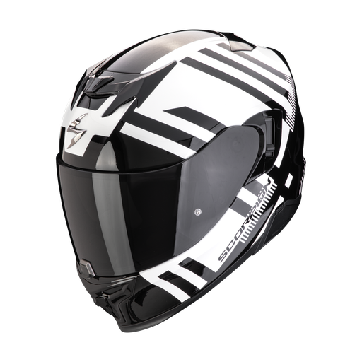 [SCO-520-BANWHTBLK] Scorpion EXO Full Face Helmet 520 Banshee P White/Black