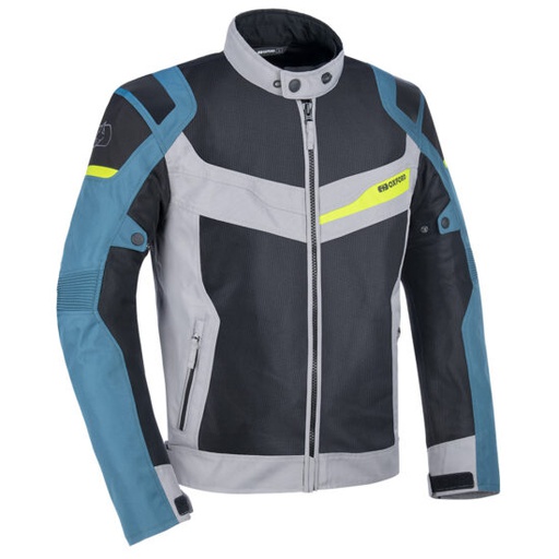 [OXF-TM211202] Oxford Dakar Dry2Dry Air MS Jacket Silver/Blue/Fluo