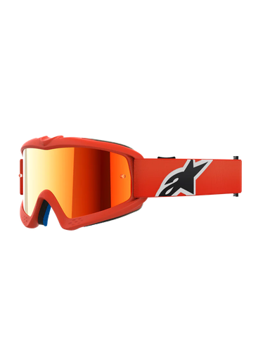 [ALP-AS5140225/480] Alpinestars Youth Vision Corp MX Goggles Orange Mirror Red