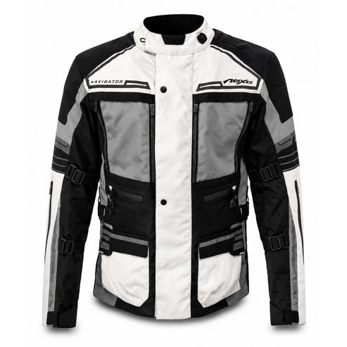 [NXO-N-NAV-ICEB] Nexo Navigator Adventure Jacket Grey/Black
