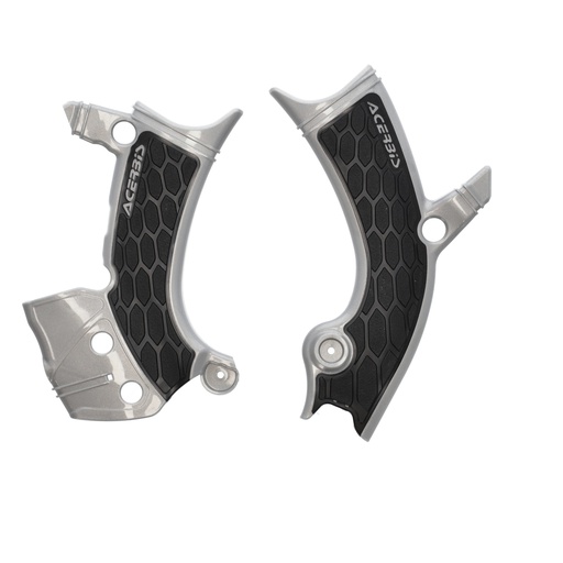 [ACE-0025708-293] Acerbis X-Grip Frame Protector Yamaha YZF450 '23 Grey/Black