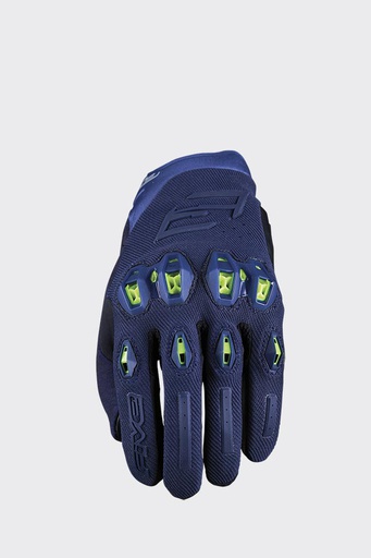 [FIV-GLV-EVO2-BLFL] Five Stunt Evo2 Road Glove Night Blue/Fluo Yellow