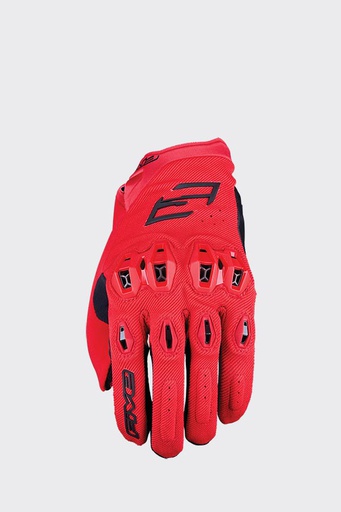 [FIV-GLV-EVO2-RED] Five Stunt Evo2 Road Glove Red