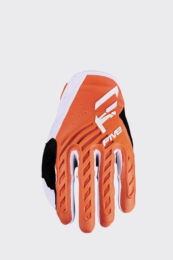 [FIV-GLV-MXF3-EV-OR] Five MXF3 Race Motocross Glove Orange/White