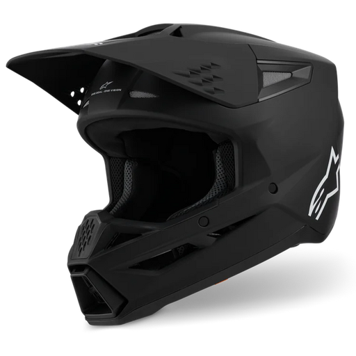 [ALP-ASH8300426/110] Alpinestars Supertech M3 Solid Matte Black Helmet ECE06