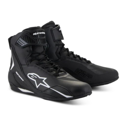 [ALP-AS2510425-12] Alpinestars Faster-4 Shoes Black/White