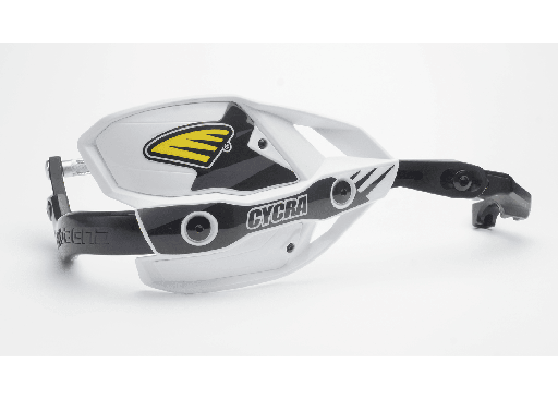[CYC-1CYC-7506-42HCM] Cycra Pro Bend Ultra W/HCM Clamp 1 1/8th White