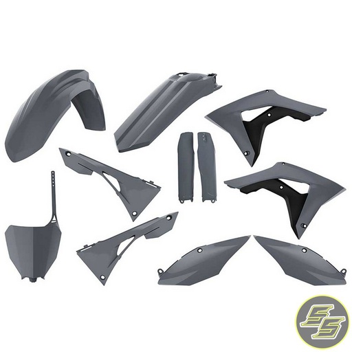 [POL-90827] Polisport Plastic Kit Honda CRF250|450R '19-21 Nardo Grey