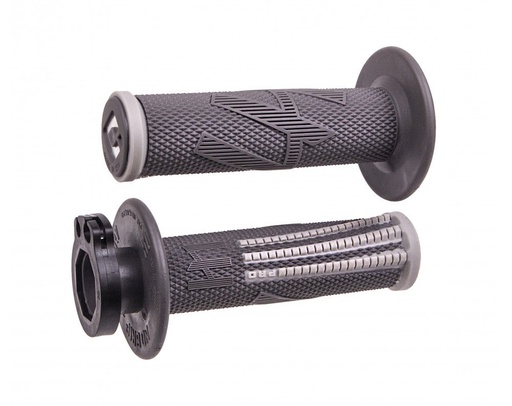 [ODI-H36EPHG] Odi Emig Pro V2 Lock-On MX Grips Graphite/Grey