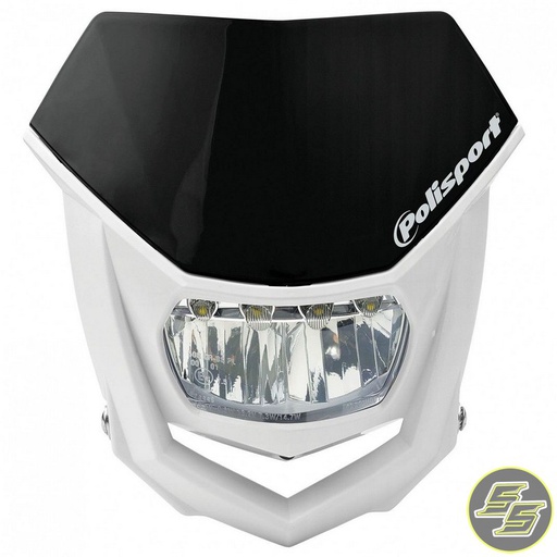 [POL-8667100002] Polisport Halo Led Headlight Black/White