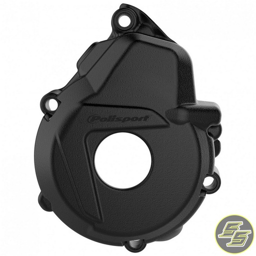 [POL-8464000001] Polisport Ignition Cover Protector KTM 250|350 EXC|XC Husq FE  '17-20 Black