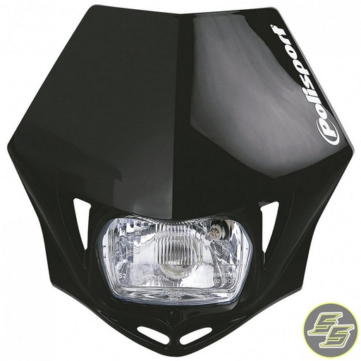 [POL-8663500002] Polisport MMX Headlight Black