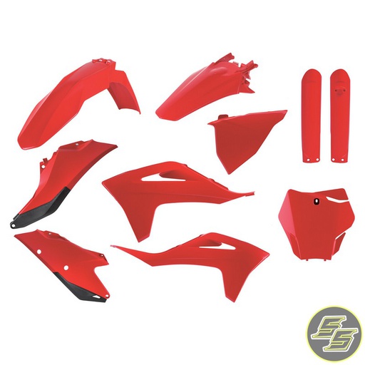 [POL-91064] Polisport Plastic Kit GasGas '21- OEM Red