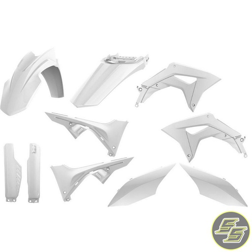 [POL-90848] Polisport Plastic Kit Honda CRF150 '17- White