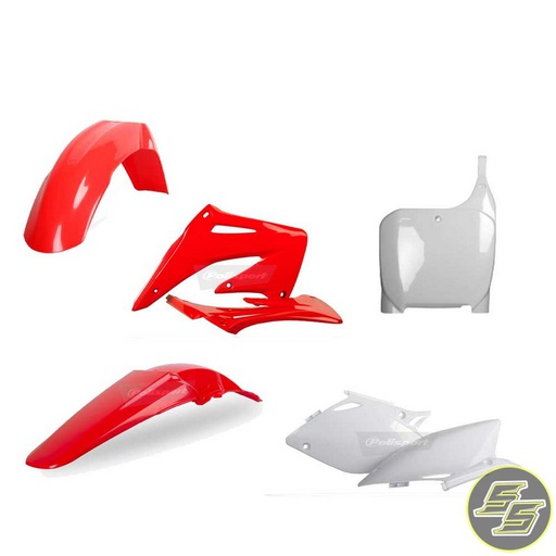 [POL-90085] Polisport Plastic Kit Honda CRF450R '02-03 OEM Red