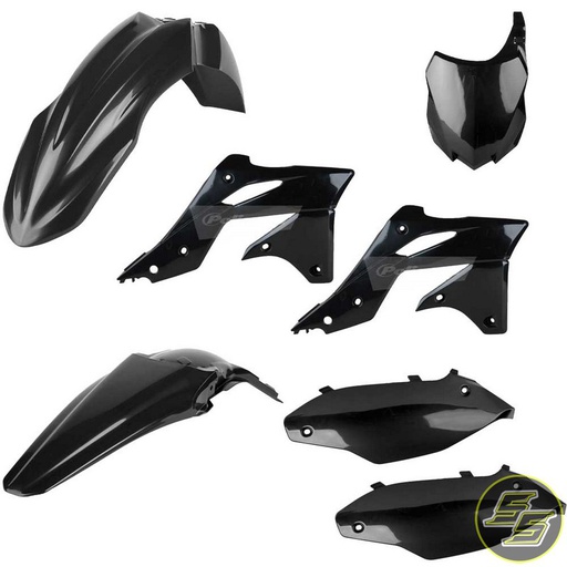 [POL-90544] Polisport Plastic Kit Kawasaki KX250F '13-16 Black