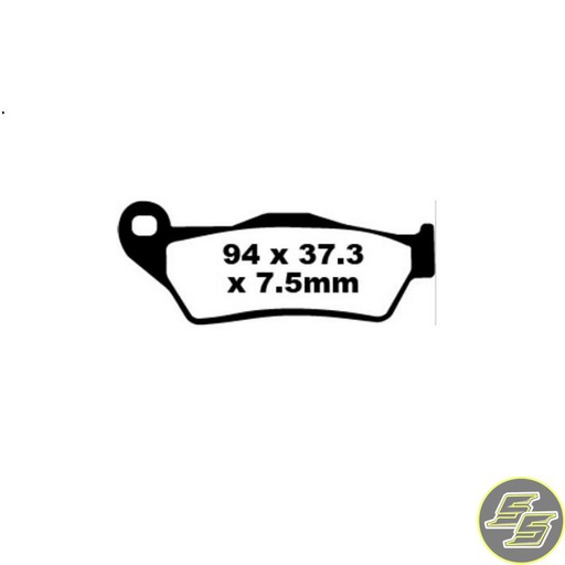 [PRE-P114] Premier Brake Pad Organic Standard FA181