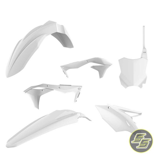 [POL-90690] Polisport Plastic Kit Kawasaki KX450F '16-18 White