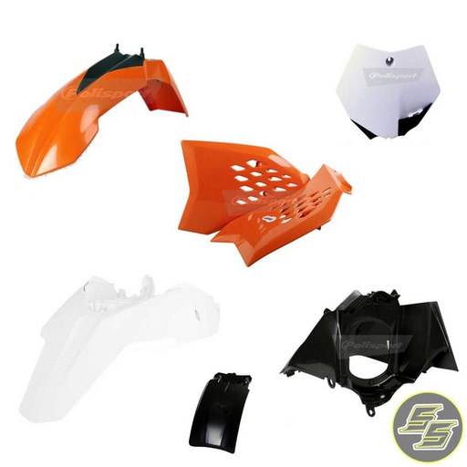 [POL-90450] Polisport Plastic Kit KTM 65SX '12-15 OEM Orange