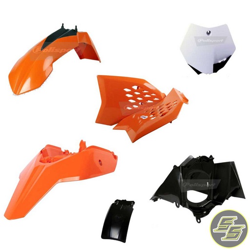 [POL-90563] Polisport Plastic Kit KTM 65SX '12-15 OEM Orange