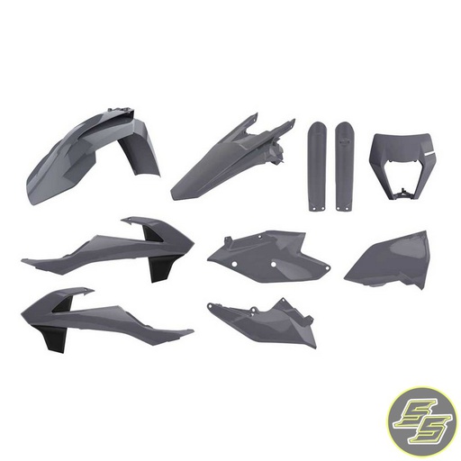 [POL-90889] Polisport Plastic Kit KTM EXC|XCW '17-20 Nardo Grey