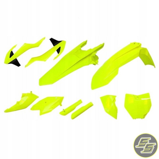 [POL-90740] Polisport Plastic Kit KTM SX|XC '16-18 Flo Yellow