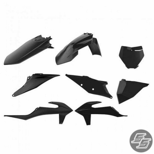 [POL-91014] Polisport Plastic Kit KTM SX|XC '19-21 Black