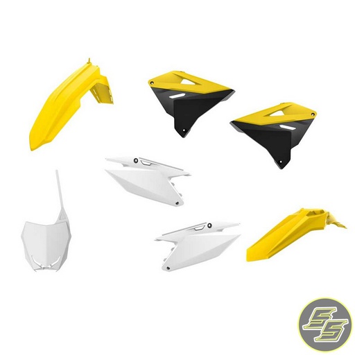 [POL-90864] Polisport Plastic Kit Suzuki RM125|250 '01-08 Restyling OEM