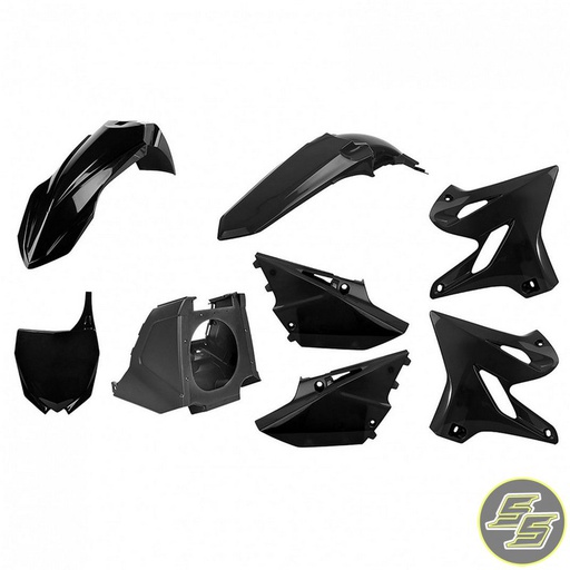 [POL-90718] Polisport Plastic Kit Yamaha YZ125|250 '02-20 Restyling Black