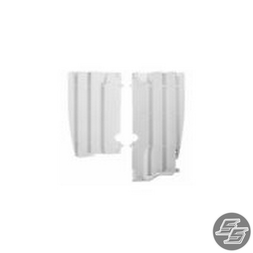 [POL-8456200001] Polisport Radiator Louvers Suzuki RMZ450 '05-17 White