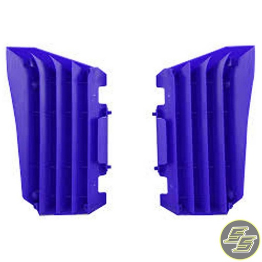 [POL-8455400002] Polisport Radiator Louvers Yamaha YZ250|450F '14-18 Blue