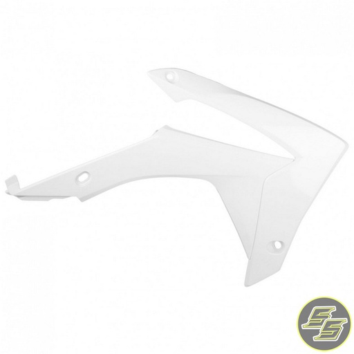 [POL-8417100002] Polisport Radiator Shrouds Honda CRF250|450R '13-17 White