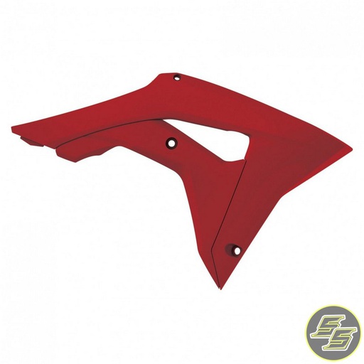 [POL-8414800004] Polisport Radiator Shrouds Honda CRF250|450R '17-20 Red