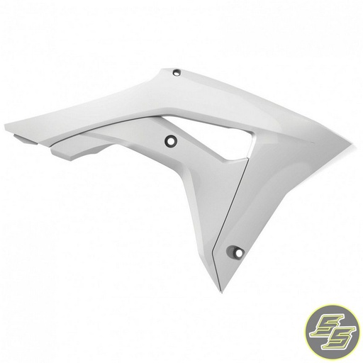 [POL-8414800002] Polisport Radiator Shrouds Honda CRF250|450R '17-20 White