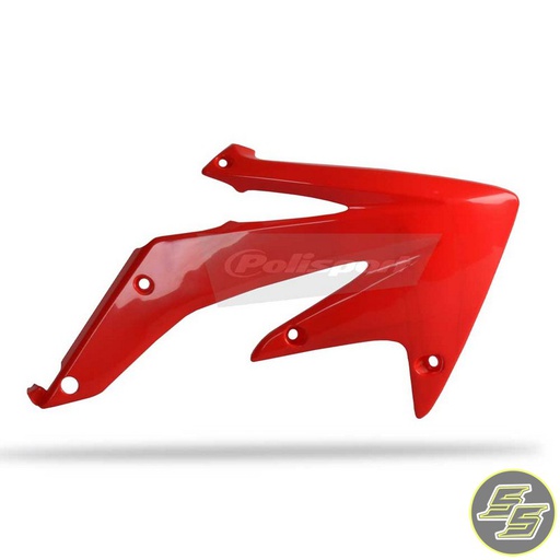 [POL-8411300003] Polisport Radiator Shrouds Honda CRF450R '05-08 Red