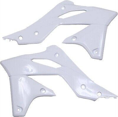 [POL-8416900002] Polisport Radiator Shrouds Kawasaki KX250F '13-16 White