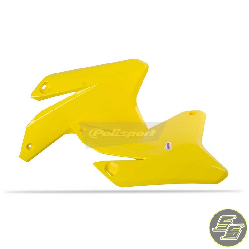 Polisport Radiator Shrouds Suzuki RMZ450 '05-06 Yellow