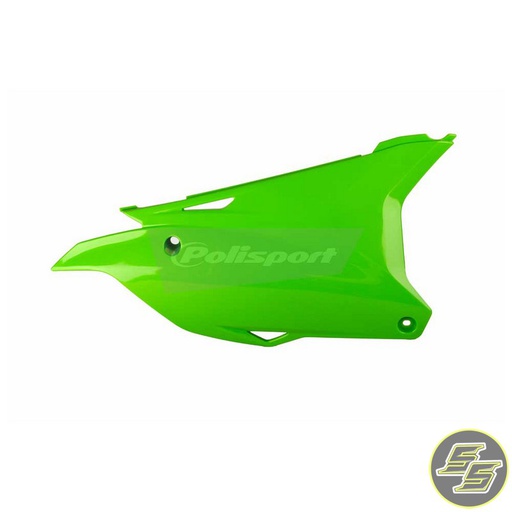 [POL-8607100001] Polisport Side Covers Kawasaki KX85|100 '14- Green