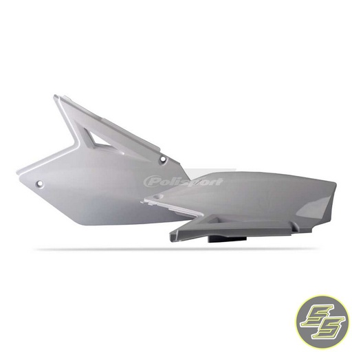 [POL-8603700003] Polisport Side Covers Suzuki RMZ250 '07-09 White