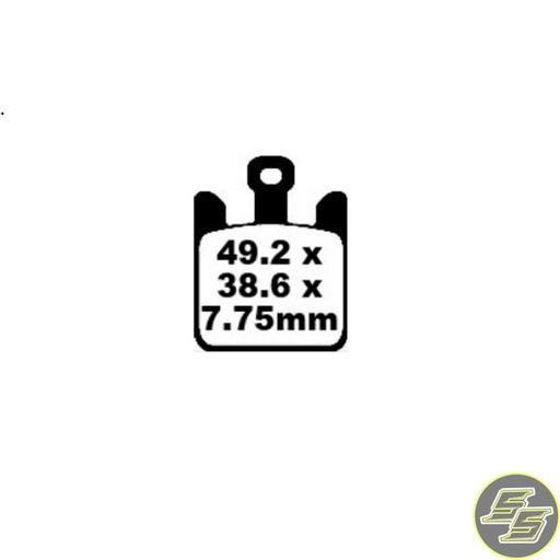 [PRE-PH328] Premier Brake Pad Street Sintered Double H FA369HH